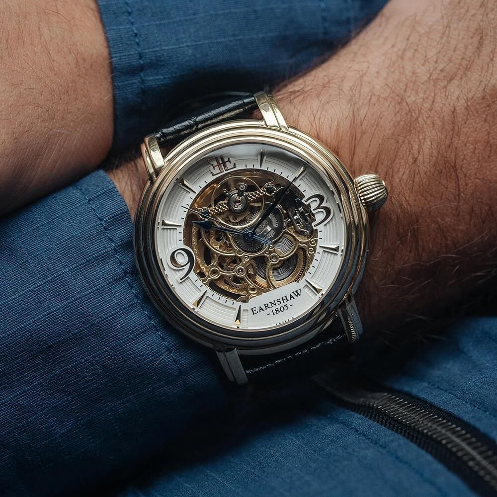 LONGCASE GRANDE SKELETON AUTOMATIC ES-8011-04 Erkek Kol Saati