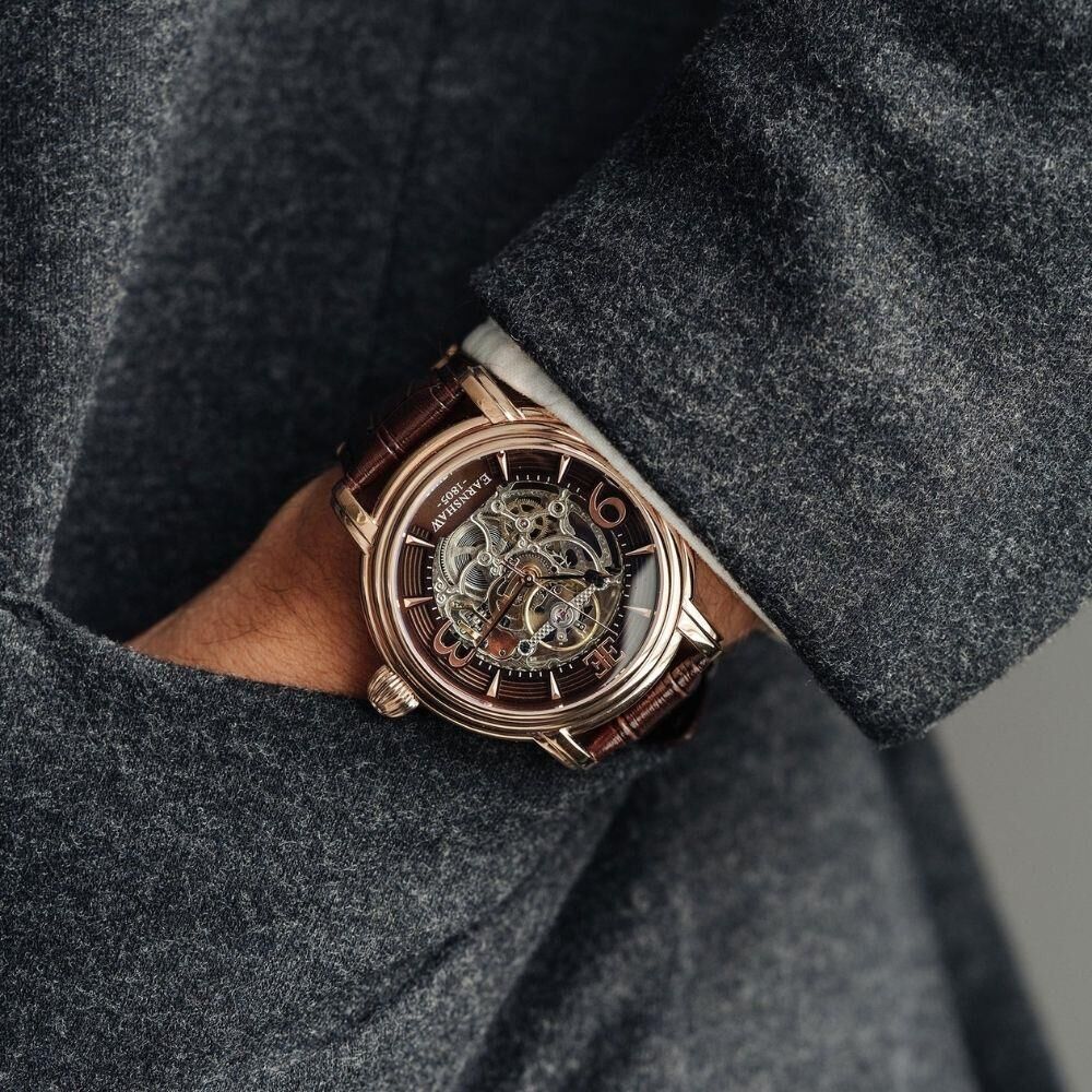LONGCASE GRANDE SKELETON AUTOMATIC ES-8011-07 Erkek Kol Saati