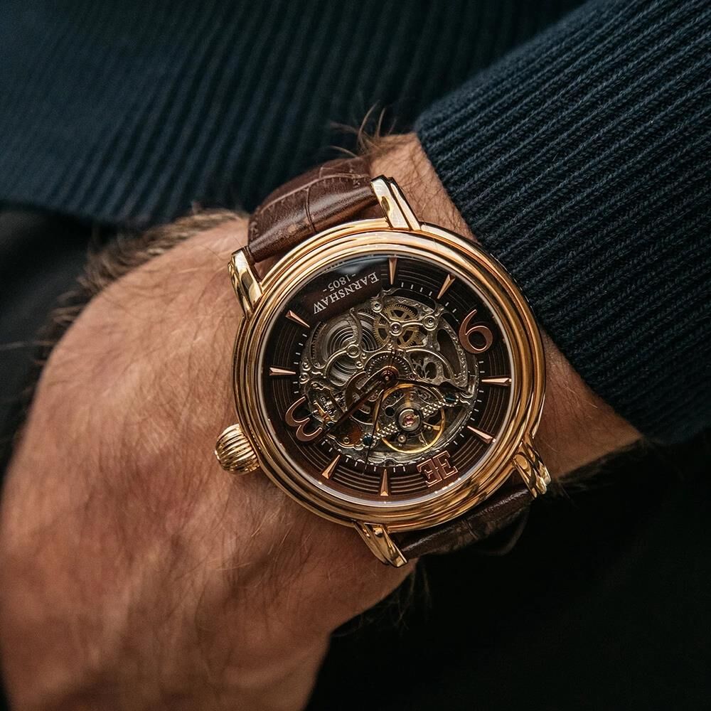 LONGCASE GRANDE SKELETON AUTOMATIC ES-8011-07 Erkek Kol Saati
