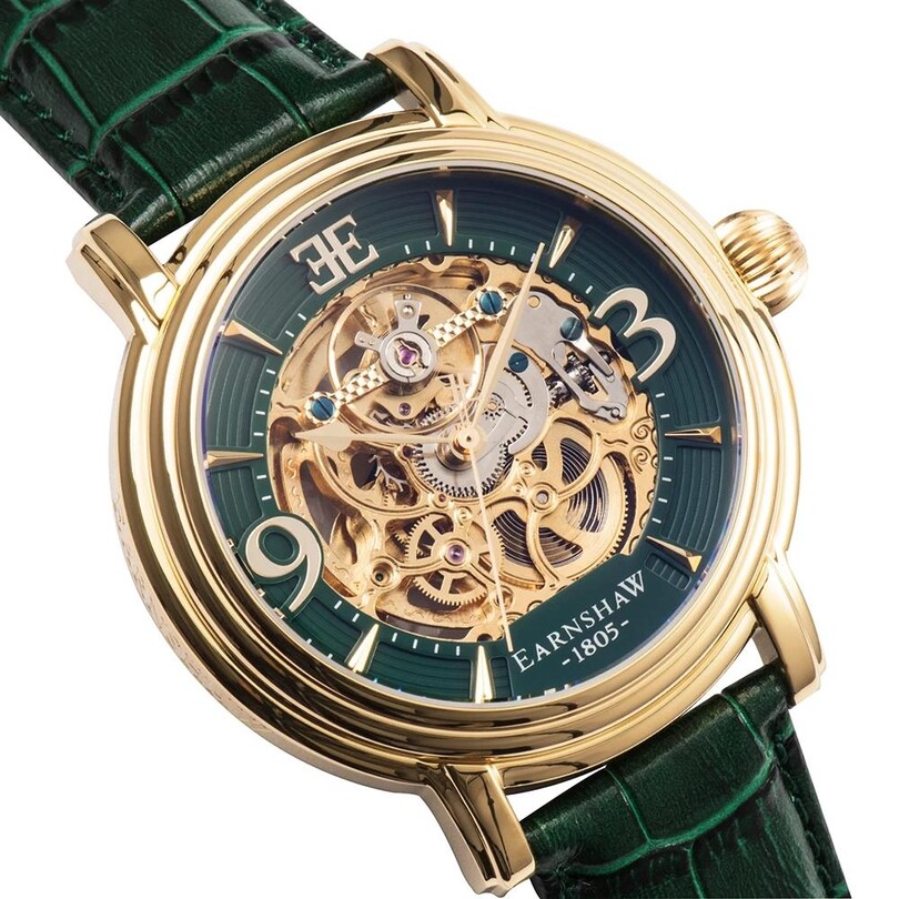 LONGCASE GRANDE SKELETON AUTOMATIC ES-8011-09 Erkek Kol Saati - Thumbnail