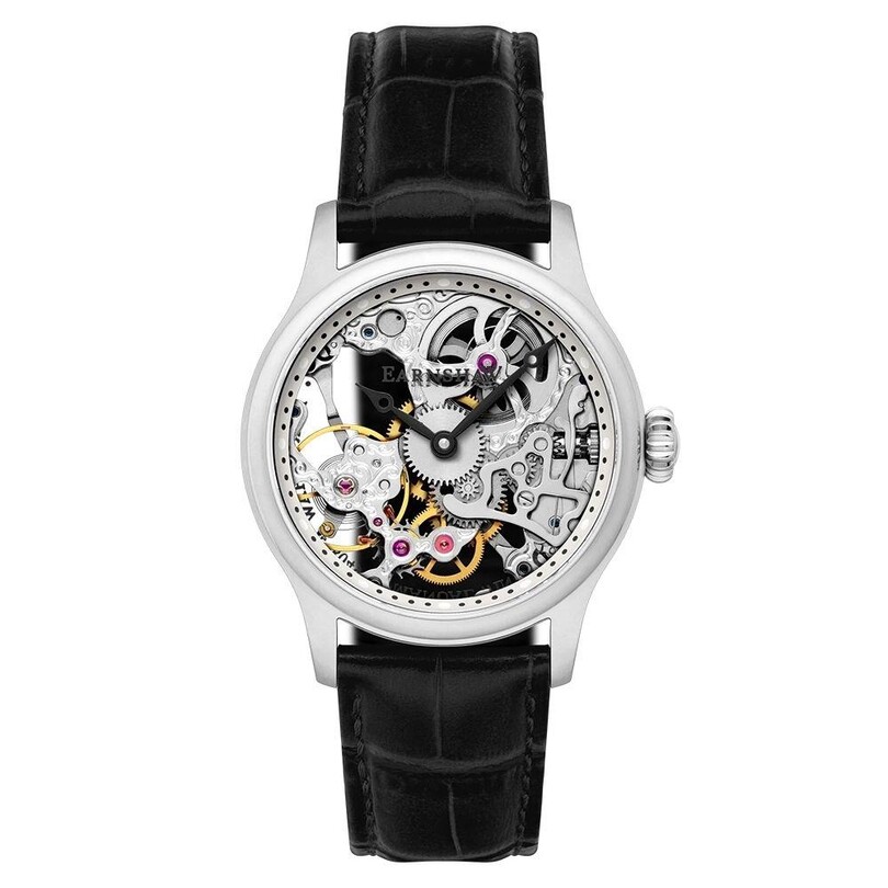 EARNSHAW - BAUER MECHANICAL SKELETON ES-8049-01 Erkek Kol Saati