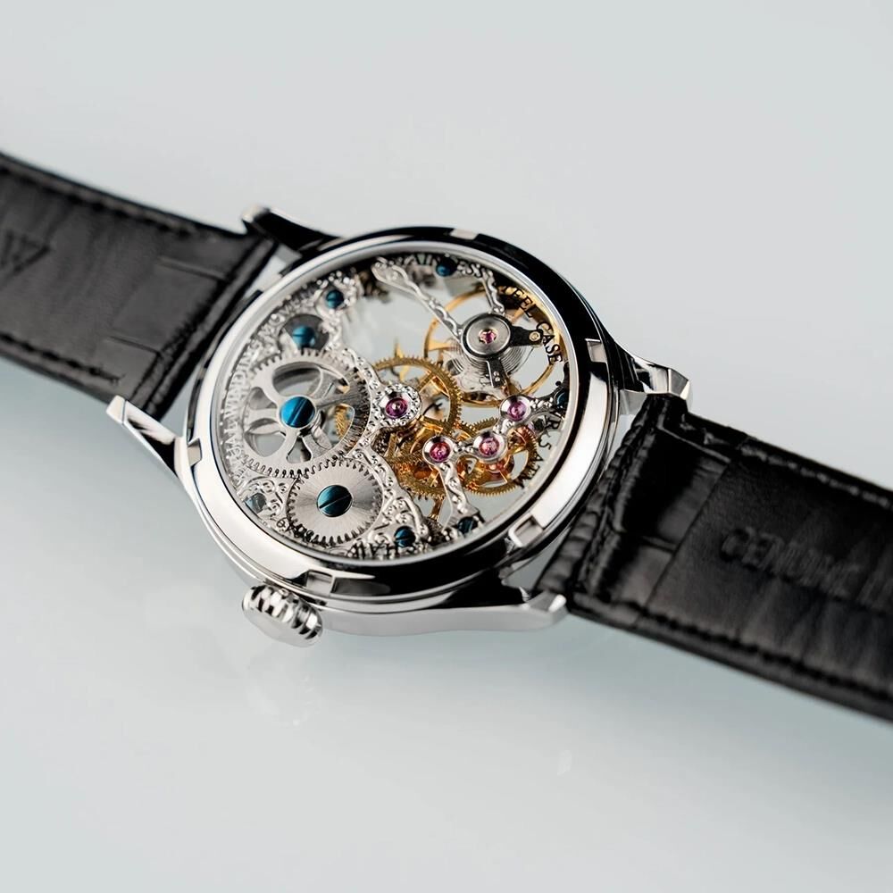 BAUER MECHANICAL SKELETON ES-8049-01 Erkek Kol Saati