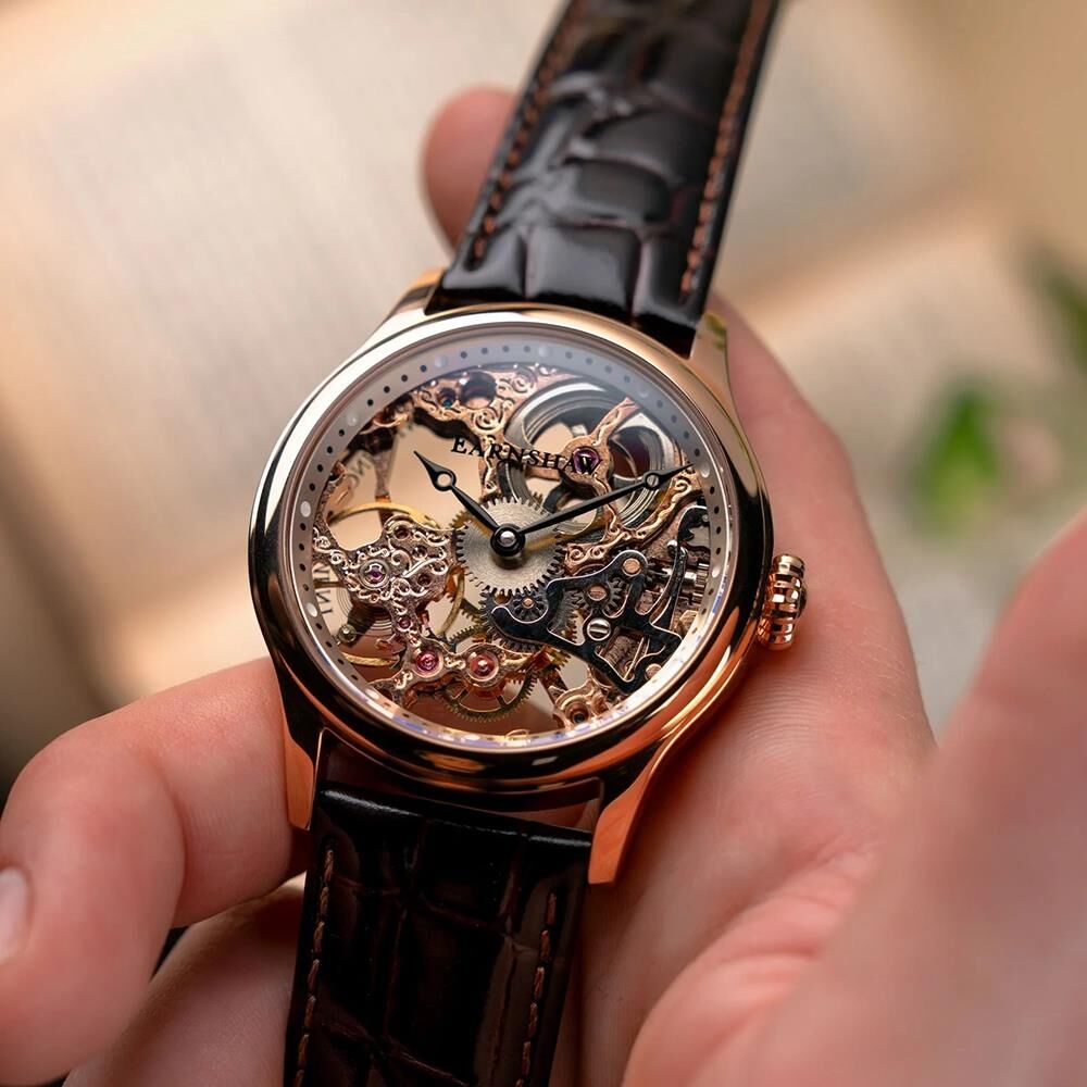BAUER MECHANICAL SKELETON ES-8049-03 Erkek Kol Saati