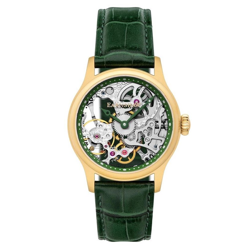 EARNSHAW - BAUER MECHANICAL SKELETON ES-8049-05 Erkek Kol Saati