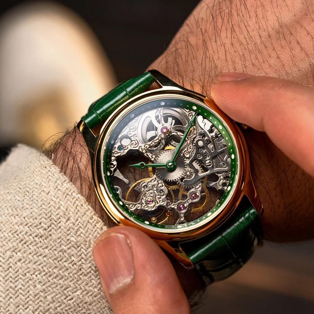 BAUER MECHANICAL SKELETON ES-8049-05 Erkek Kol Saati