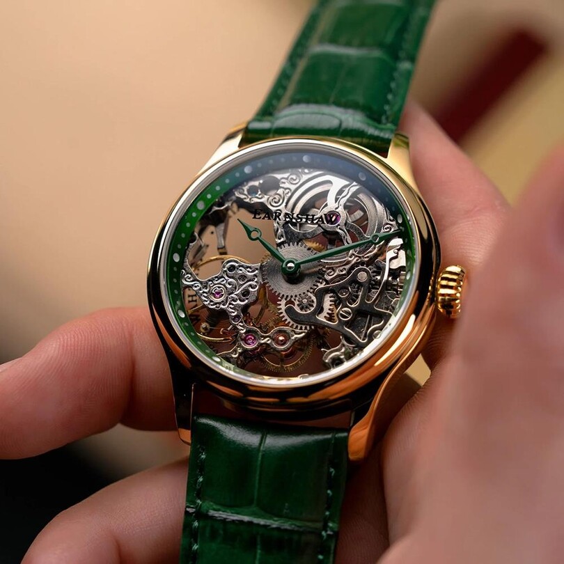 BAUER MECHANICAL SKELETON ES-8049-05 Erkek Kol Saati - Thumbnail