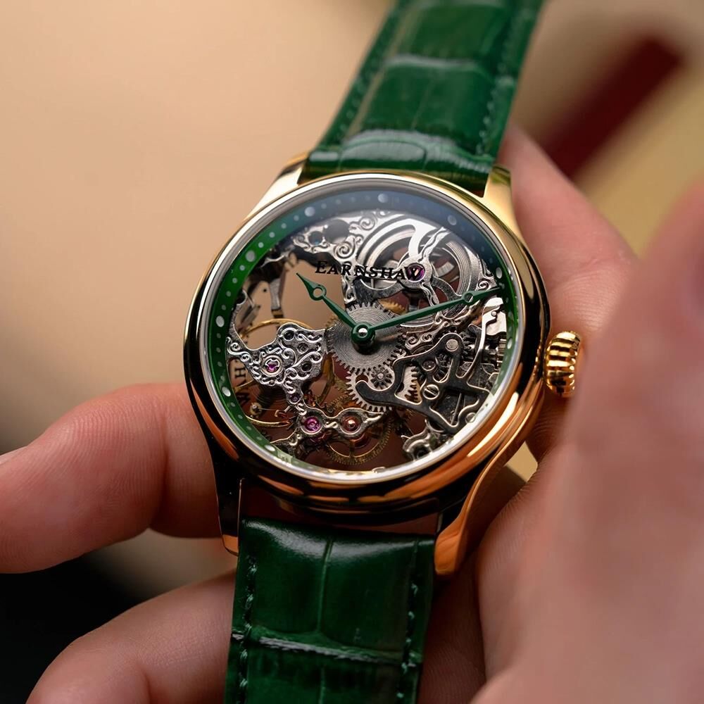 BAUER MECHANICAL SKELETON ES-8049-05 Erkek Kol Saati
