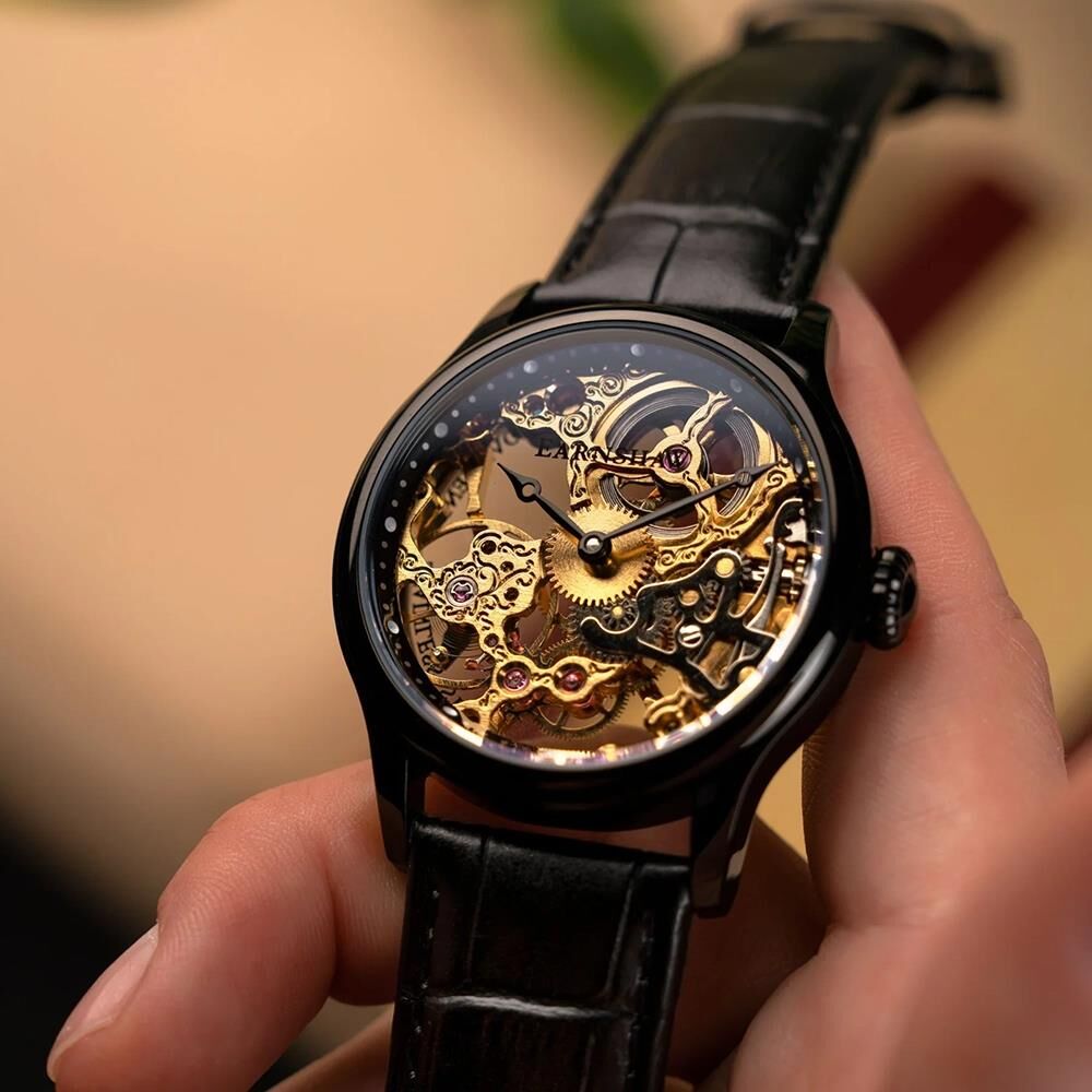 BAUER MECHANICAL SKELETON ES-8049-08 Erkek Kol Saati