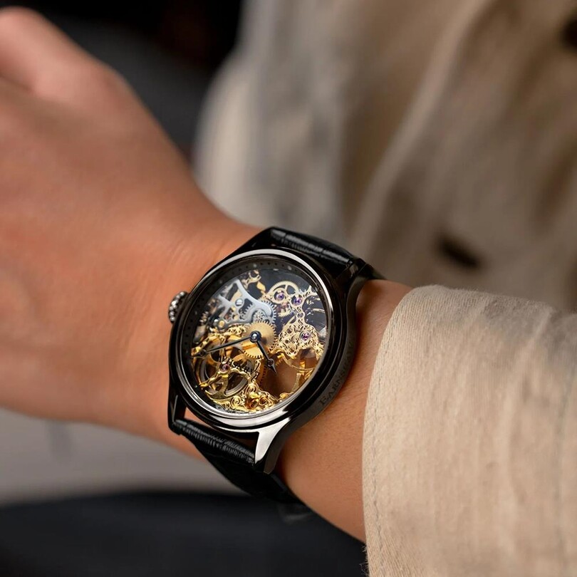 BAUER MECHANICAL SKELETON ES-8049-08 Erkek Kol Saati - Thumbnail
