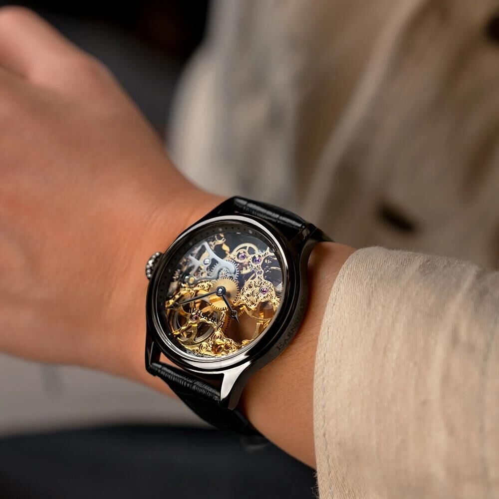 BAUER MECHANICAL SKELETON ES-8049-08 Erkek Kol Saati
