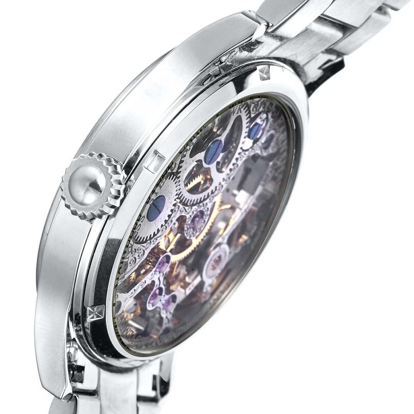 BAUER MECHANICAL SKELETON ES-8049-11 Erkek Kol Saati - Thumbnail