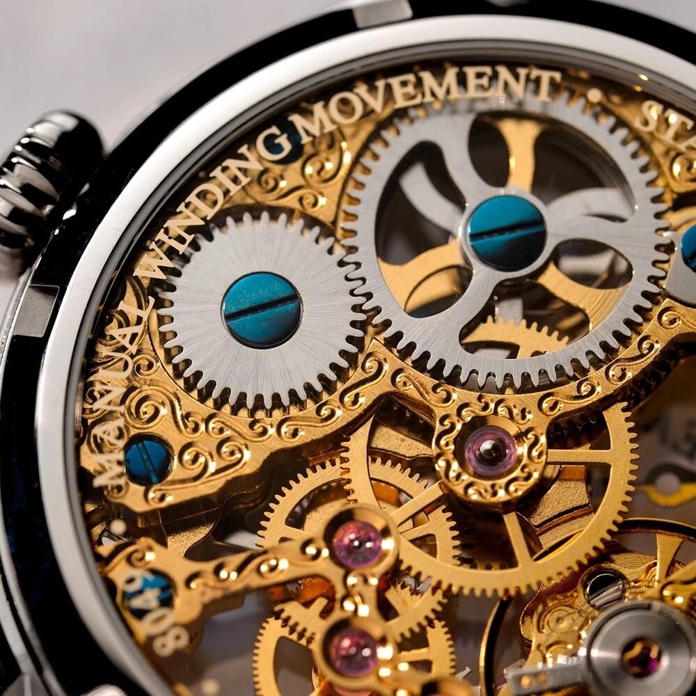BAUER MECHANICAL SKELETON ES-8049-22 Erkek Kol Saati