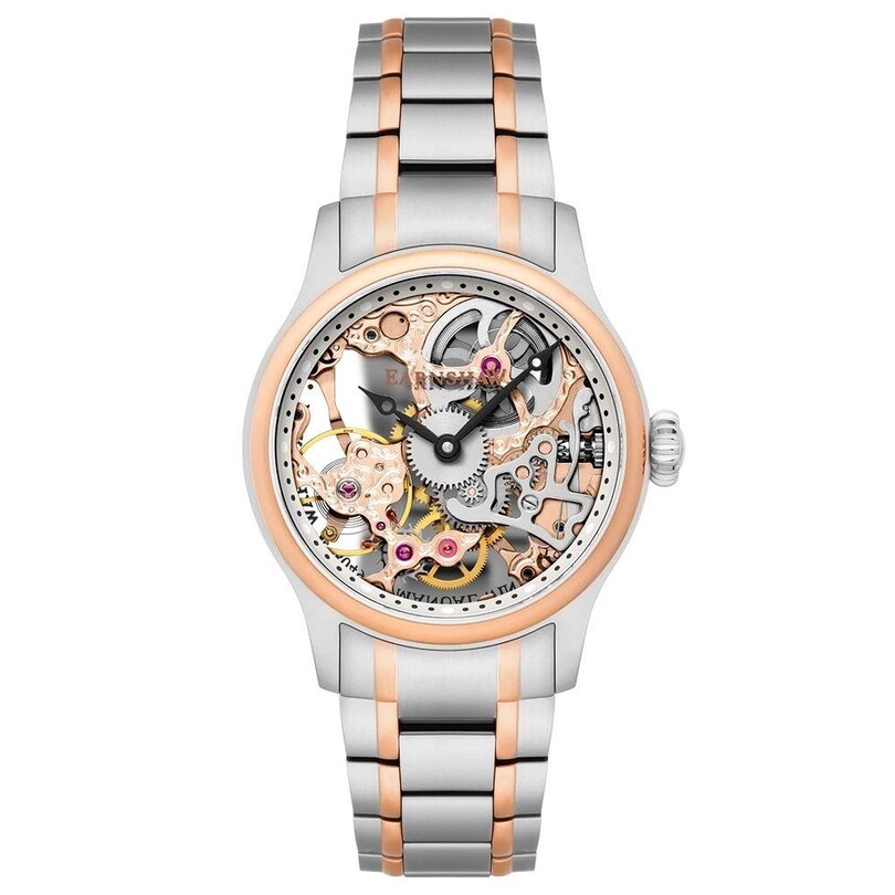 EARNSHAW - BAUER MECHANICAL SKELETON ES-8049-33 Erkek Kol Saati