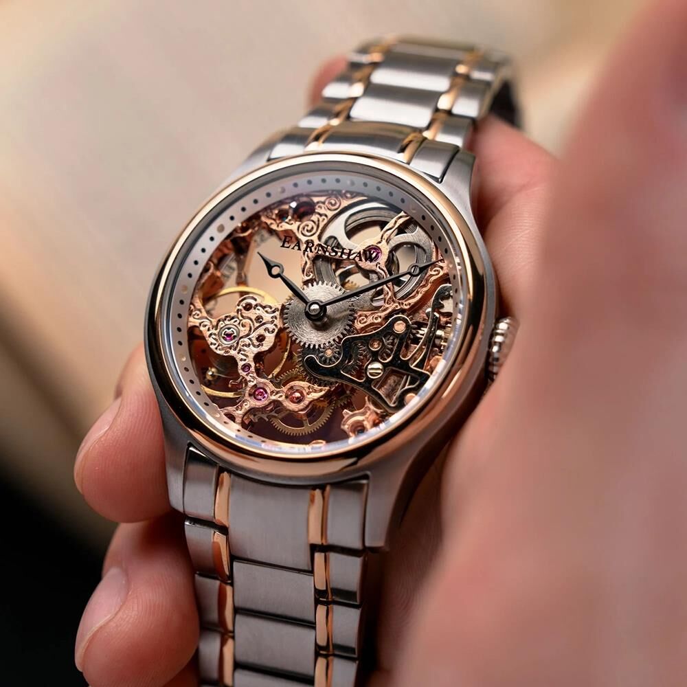 BAUER MECHANICAL SKELETON ES-8049-33 Erkek Kol Saati