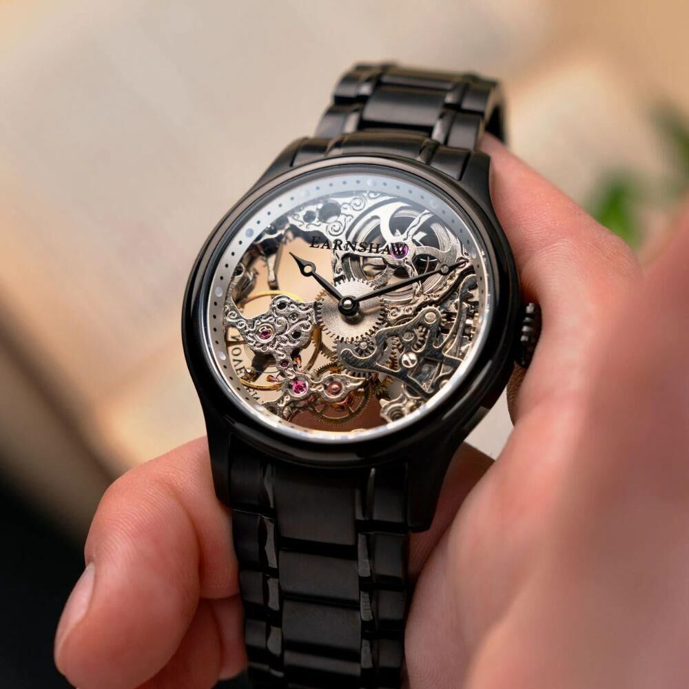 BAUER MECHANICAL SKELETON ES-8049-44 Erkek Kol Saati
