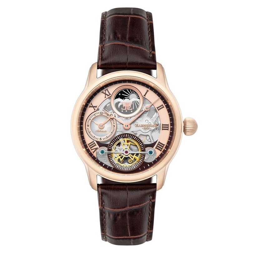 EARNSHAW - LONGITUDE SHADOW AUTOMATIC ES-8063-02 Erkek Kol Saati