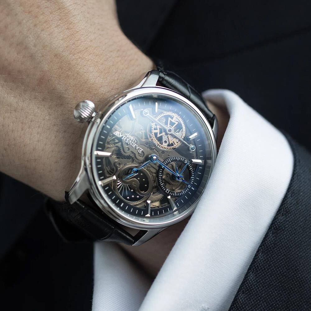 LONGITUDE SHADOW AUTOMATIC ES-8063-04 Erkek Kol Saati