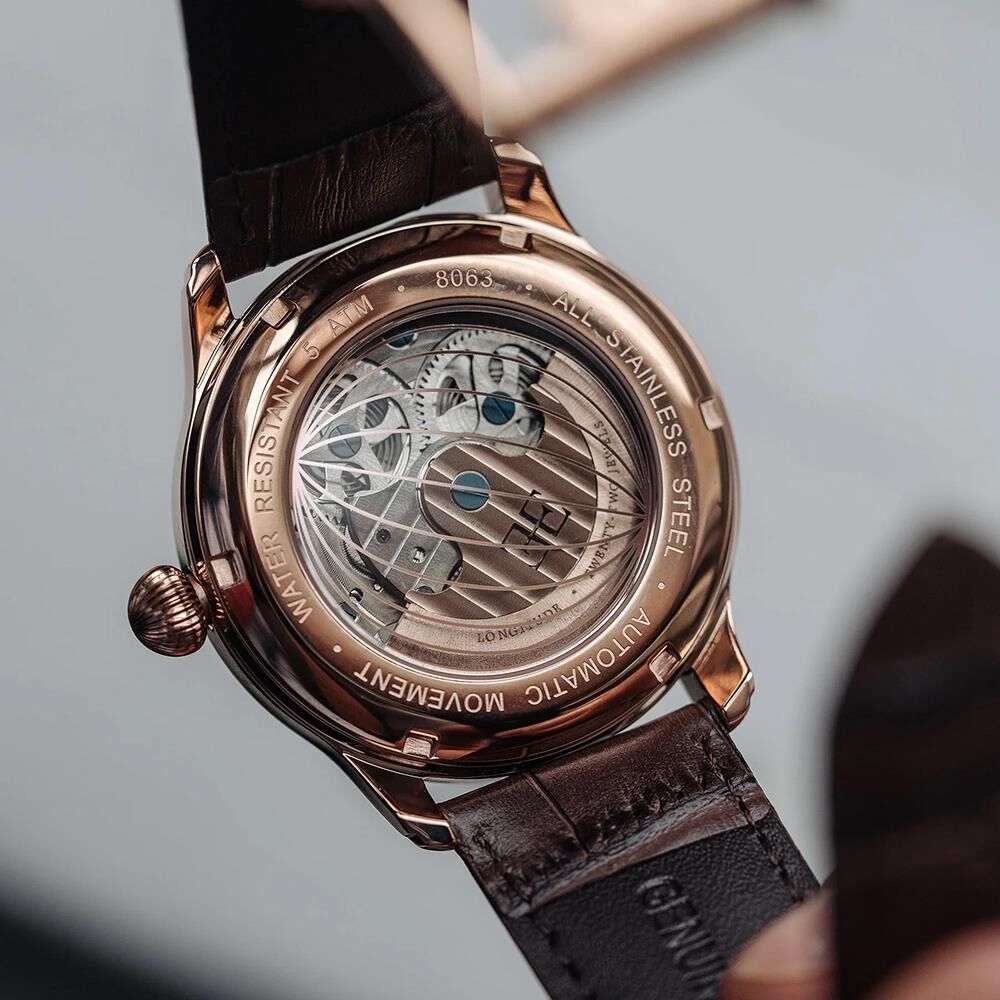 LONGITUDE SHADOW AUTOMATIC ES-8063-06 Erkek Kol Saati