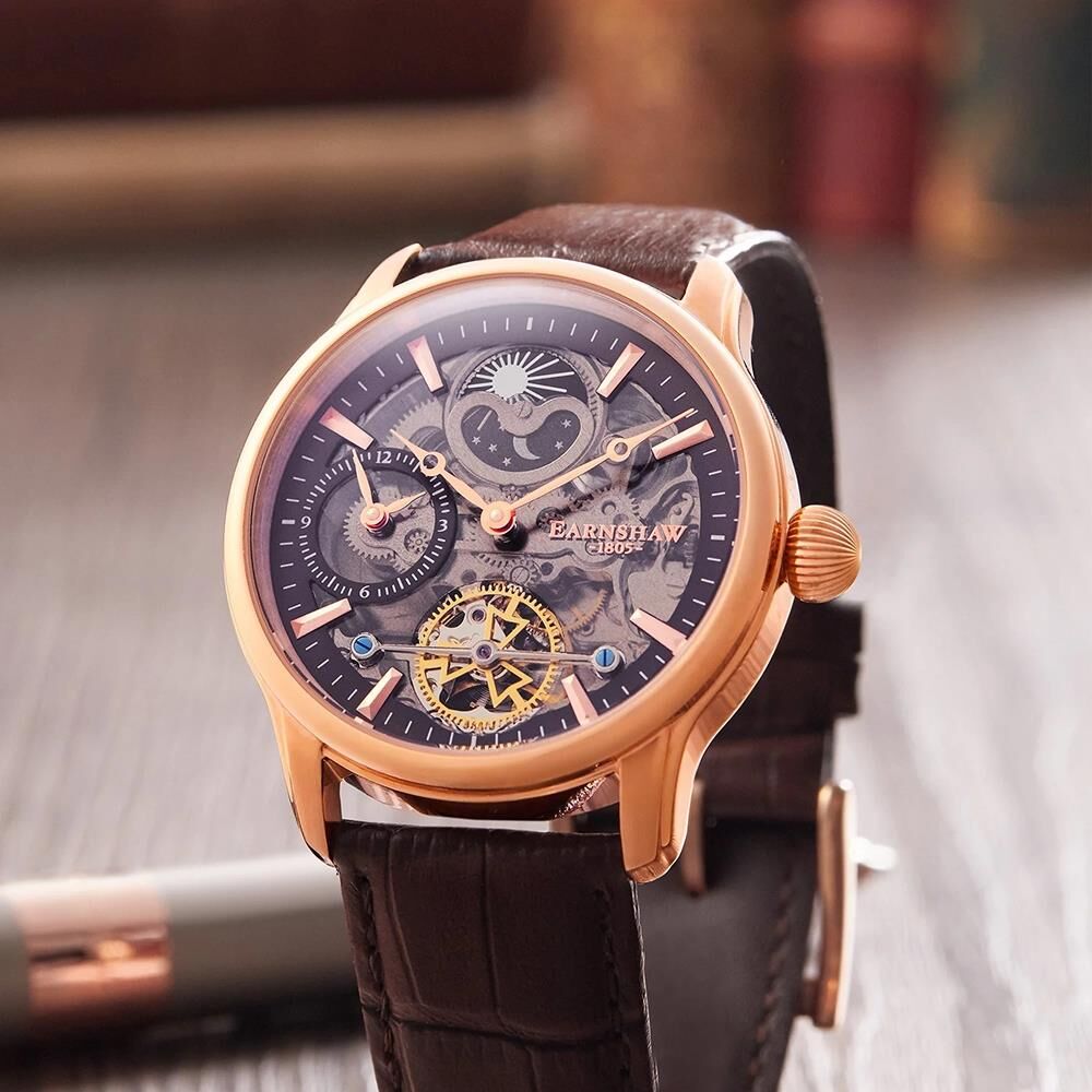 LONGITUDE SHADOW AUTOMATIC ES-8063-06 Erkek Kol Saati