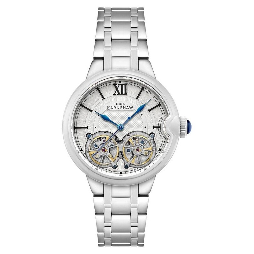 EARNSHAW - BARALLIER DUAL OPEN HEART AUTOMATIC ES-8266-11 Erkek Kol Saati