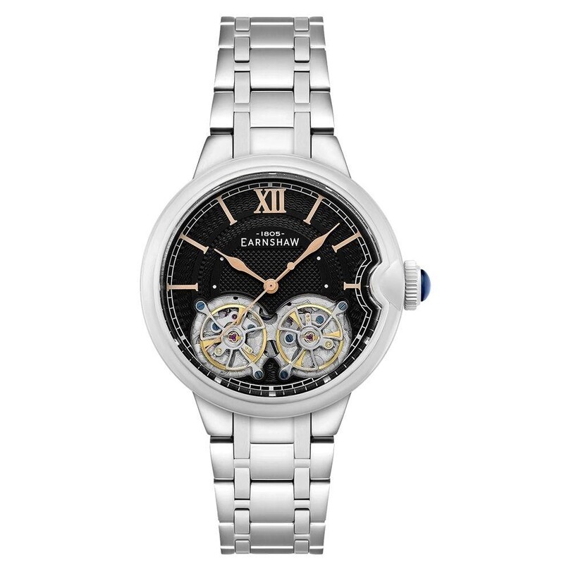 EARNSHAW - BARALLIER DUAL OPEN HEART AUTOMATIC ES-8266-33 Erkek Kol Saati