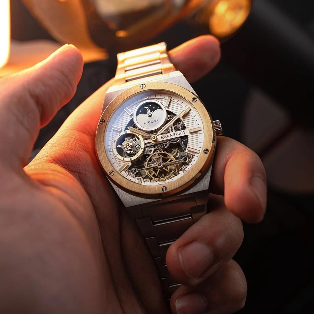 DRAKE DUAL TIME AUTOMATIC ES-8291-33 Erkek Kol Saati