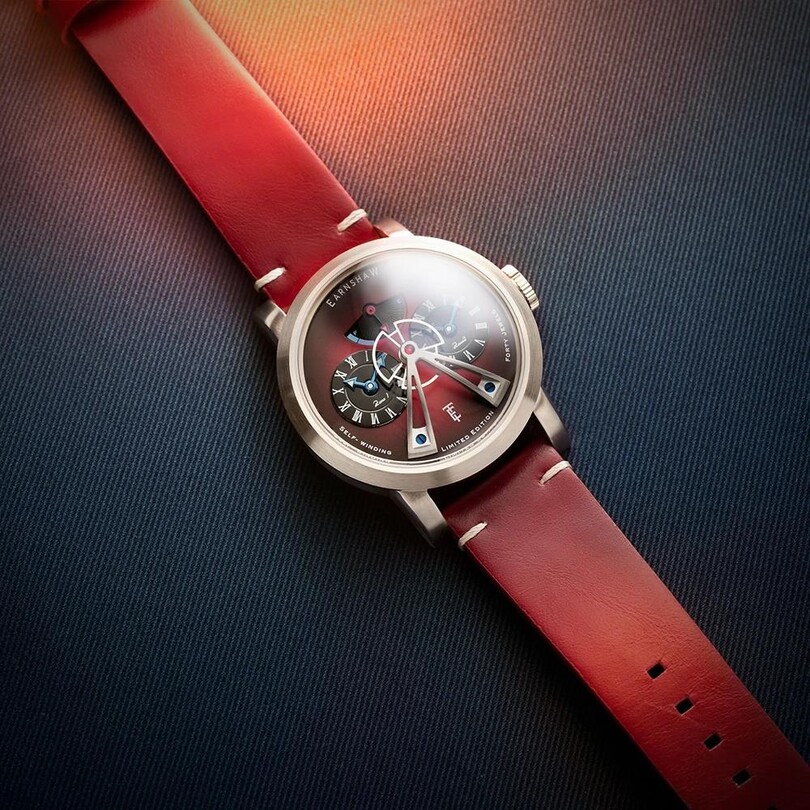 HERITAGE BEAUFORT POWER RESERVE DUAL TIME AUTOMATIC LIMITED EDITION ES-8306-02 Erkek Kol Saati - Thumbnail