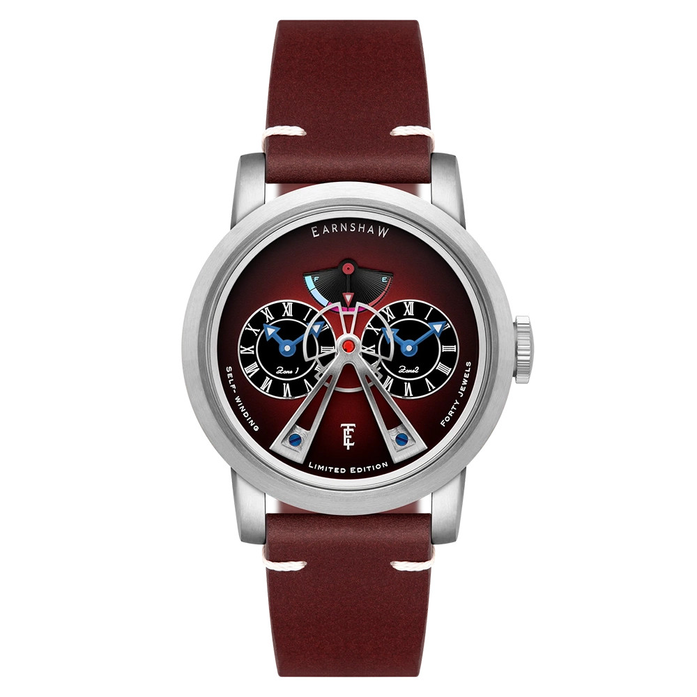 HERITAGE BEAUFORT POWER RESERVE DUAL TIME AUTOMATIC LIMITED EDITION ES-8306-02 Erkek Kol Saati