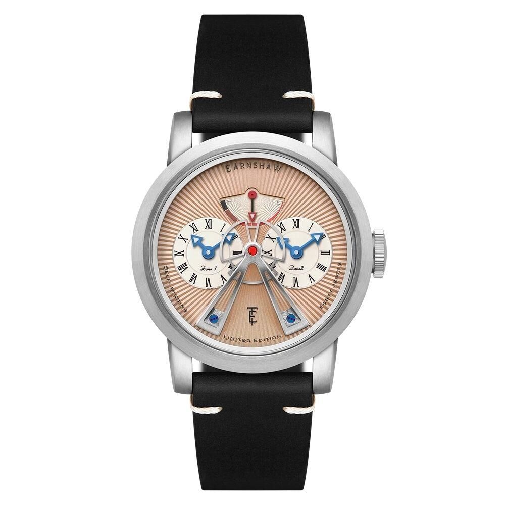 HERITAGE BEAUFORT POWER RESERVE DUAL TIME AUTOMATIC LIMITED EDITION ES-8306-05 Erkek Kol Saati
