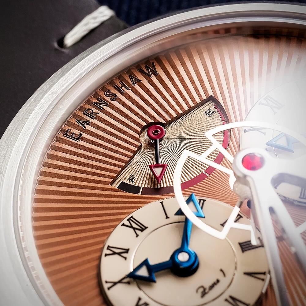 HERITAGE BEAUFORT POWER RESERVE DUAL TIME AUTOMATIC LIMITED EDITION ES-8306-05 Erkek Kol Saati