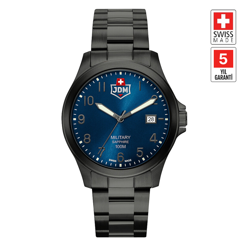 JDM MILITARY SAPPHIRE JDM-WG001-07 Erkek Kol Saati - Thumbnail