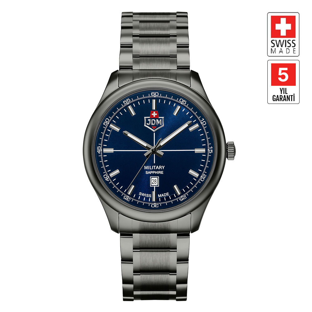 JDM MILITARY SAPPHIRE JDM-WG010-03 Erkek Kol Saati JDM MILITARY SAPPHIRE JDM-WG010-03 Erkek Kol Saati