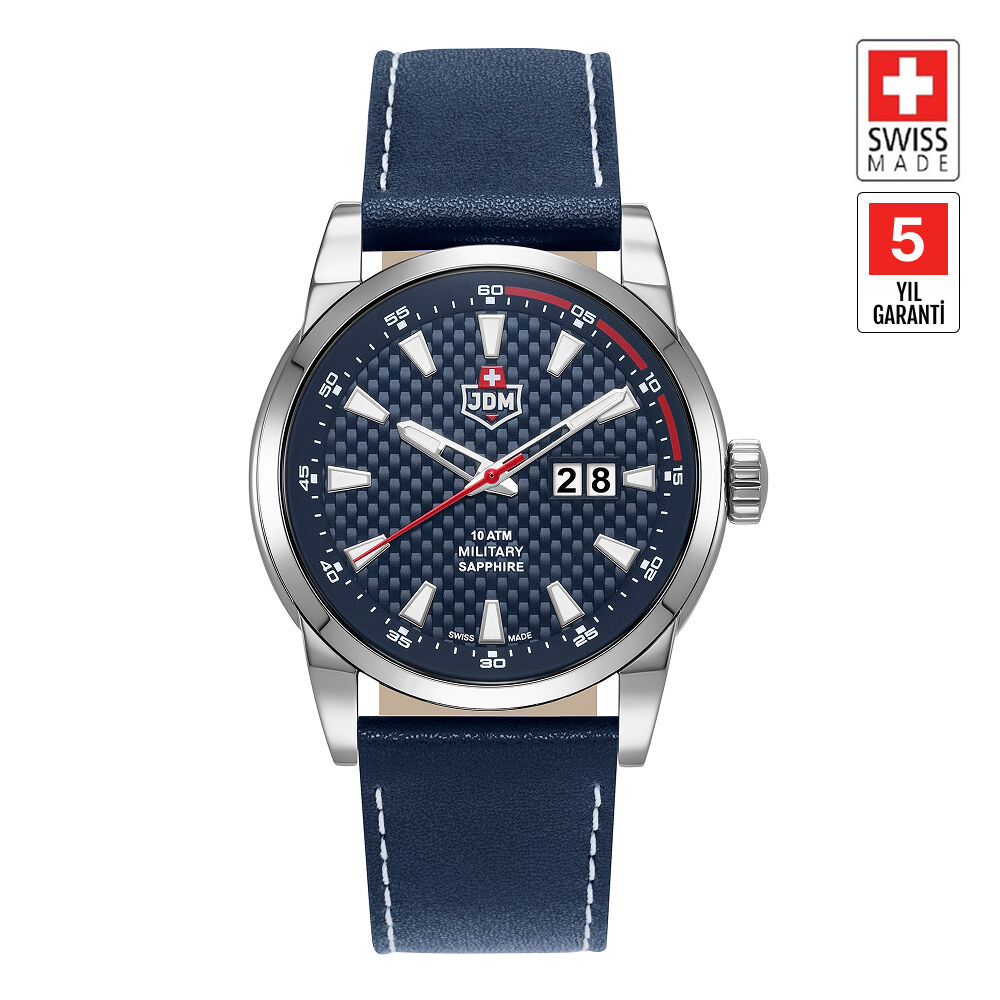 JDM MILITARY SAPPHIRE JDM-WG013-02 Erkek Kol Saati JDM MILITARY SAPPHIRE JDM-WG013-02 Erkek Kol Saati
