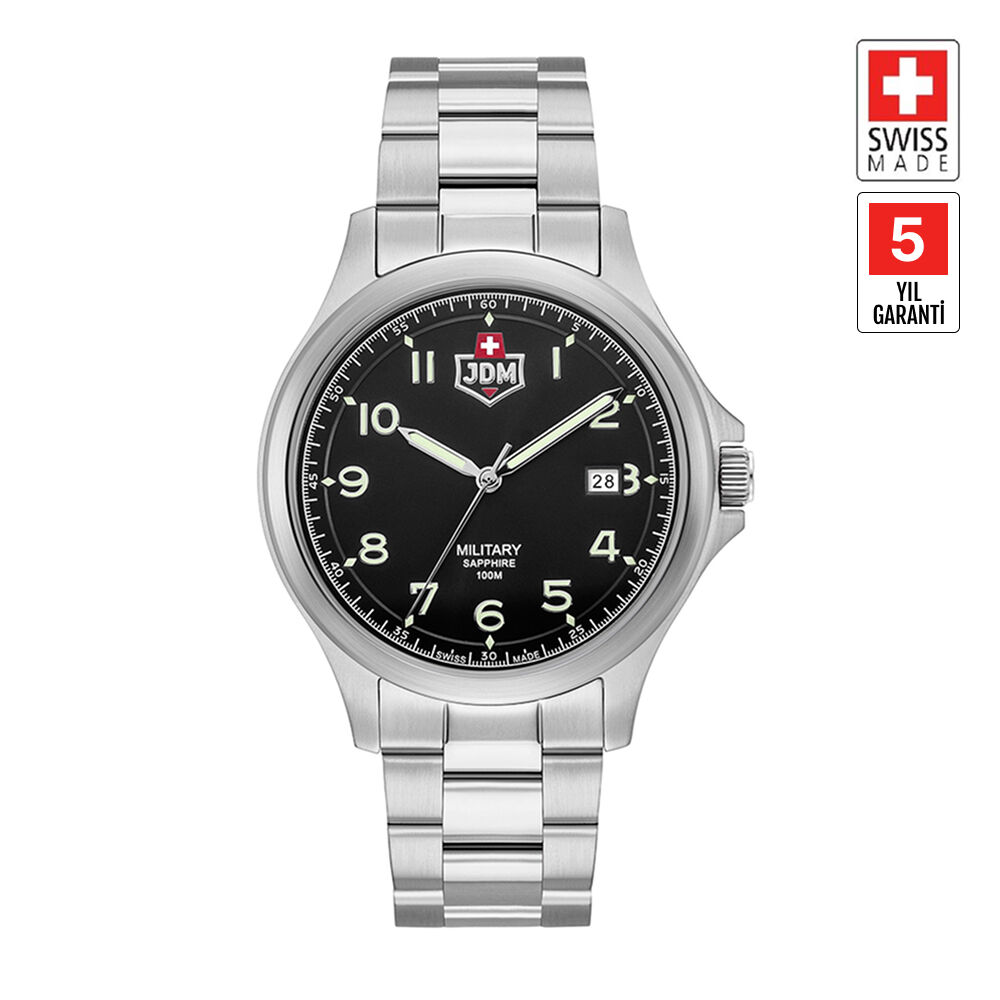JDM MILITARY SAPPHIRE JDM-WG015-03 Erkek Kol Saati JDM MILITARY SAPPHIRE JDM-WG015-03 Erkek Kol Saati
