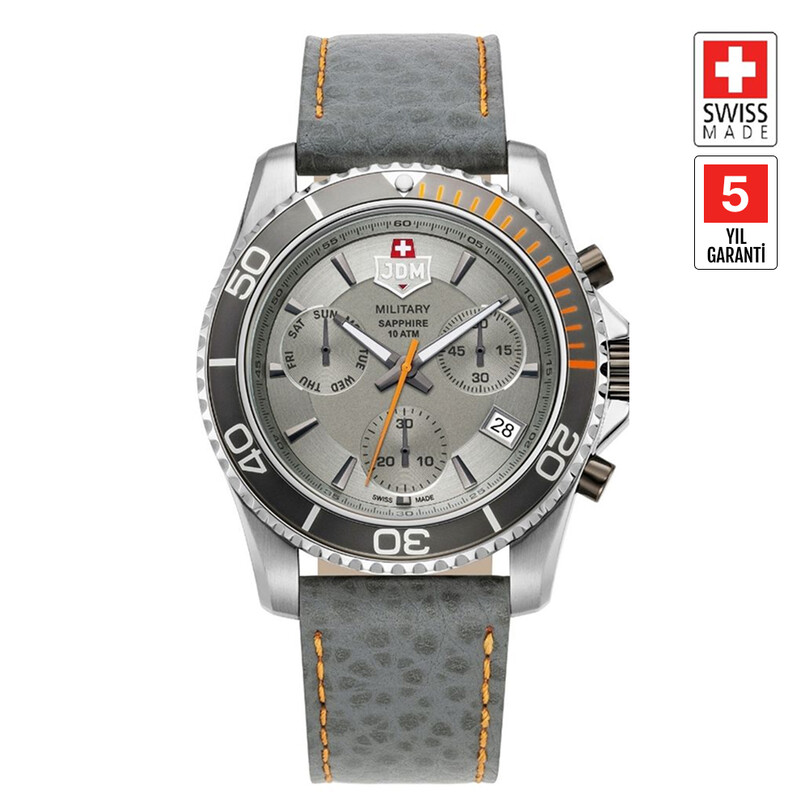 JDM MILITARY SAPPHIRE - SIERRE CHRONO JDM-WG019-07 Erkek Kol Saati JDM MILITARY SAPPHIRE - SIERRE CHRONO JDM-WG019-07 Erkek Kol Saati