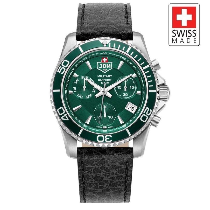 JDM MILITARY SAPPHIRE - SIERRE CHRONO JDM-WG019-08 Erkek Kol Saati