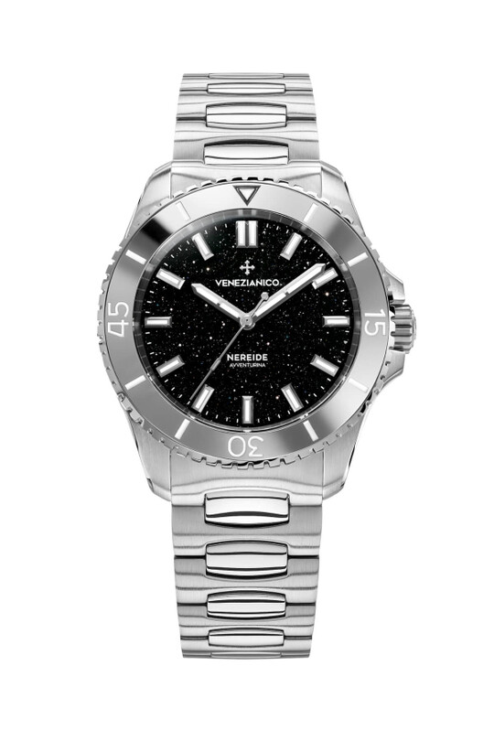 VENEZIANICO - Kurmalı Otomatik Erkek Kol Saati - 3121550C- Nereide Avventurina Nera