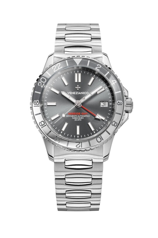 VENEZIANICO - Kurmalı Otomatik Erkek Kol Saati - 3521501C Nereide GMT