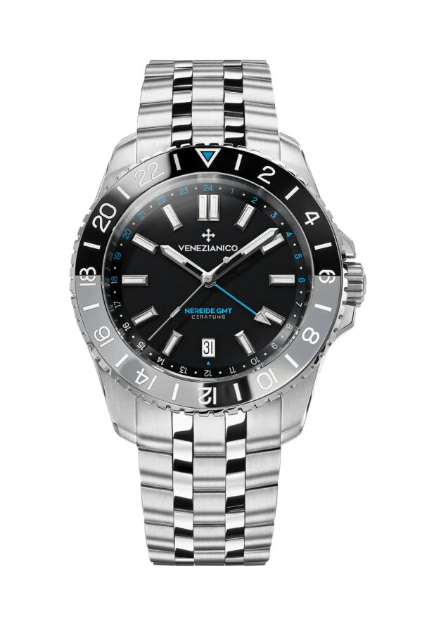 Kurmalı Otomatik Erkek Kol Saati - 4521500S-NEREIDE GMT CERATUNG