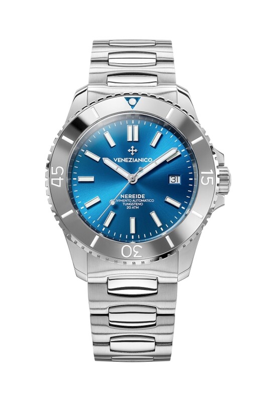 VENEZIANICO - Kurmalı Otomatik Erkek Kol Saati - 4521501C Nereide Tungsteno