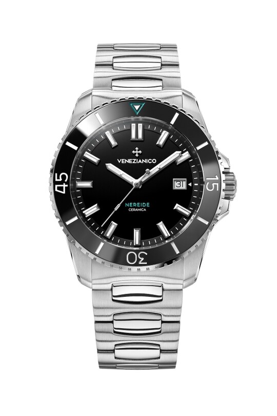 Kurmalı Otomatik Erkek Kol Saati - 4521530C Nereide Ceramica - Thumbnail