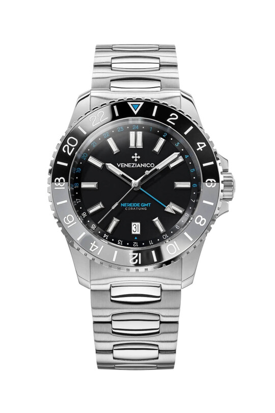 VENEZIANICO - Kurmalı Otomatik Erkek Kol Saati - 4821501C-NEREIDE GMT CERATUNG