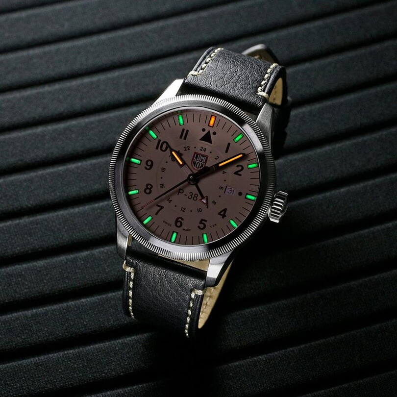 XA.9527 P-38 LIGHTNING™ GMT 9520 Erkek Kol Saati - Thumbnail