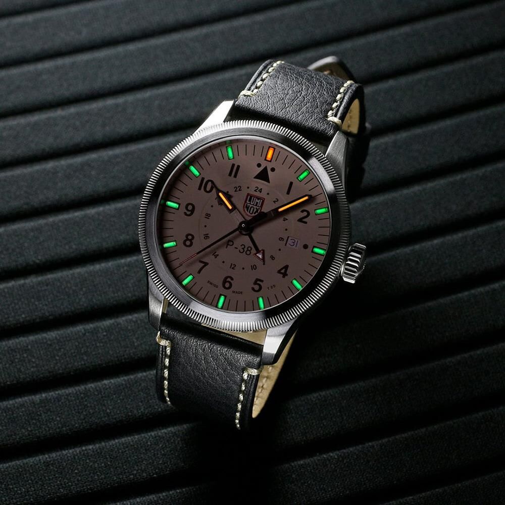 XA.9527 P-38 LIGHTNING™ GMT 9520 Erkek Kol Saati