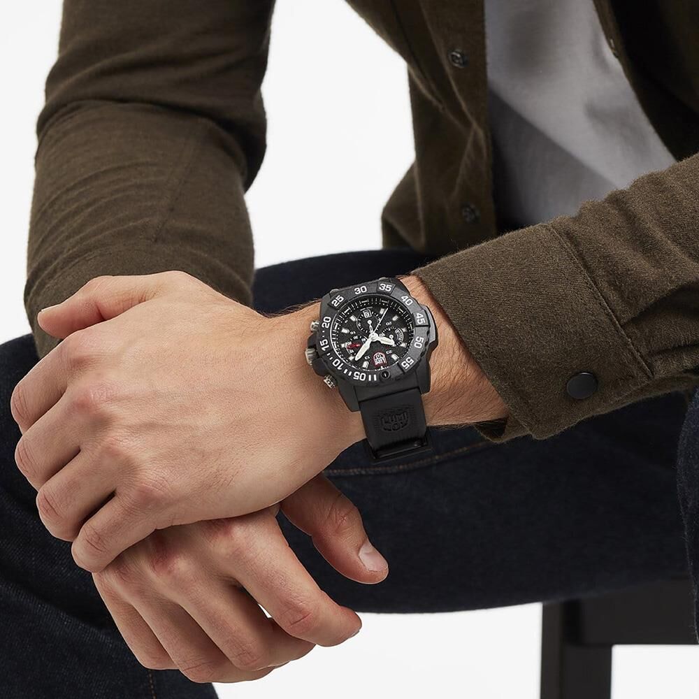 XS.3581 NAVY SEAL 3580 CHRONOGRAPH Serisi (İsviçre Üretimi Ronda 515 Mekanizmalı) Erkek Kol Saati