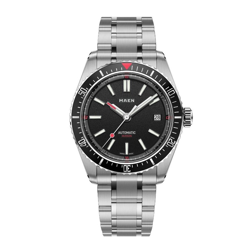 MAEN - MAEN HUDSON 38 MK4 M1.1.1 (Sellita SW200-1 Mekanizmalı Swiss Made) Erkek Kol Saati