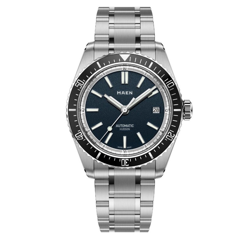 MAEN - MAEN HUDSON 38 MK4 M1.1.2 (Sellita SW200-1 Mekanizmalı Swiss Made) Erkek Kol Saati
