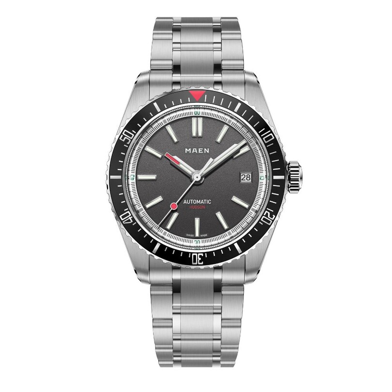 MAEN - MAEN HUDSON 38 MK4 M1.1.3 (Sellita SW200-1 Mekanizmalı Swiss Made) Erkek Kol Saati