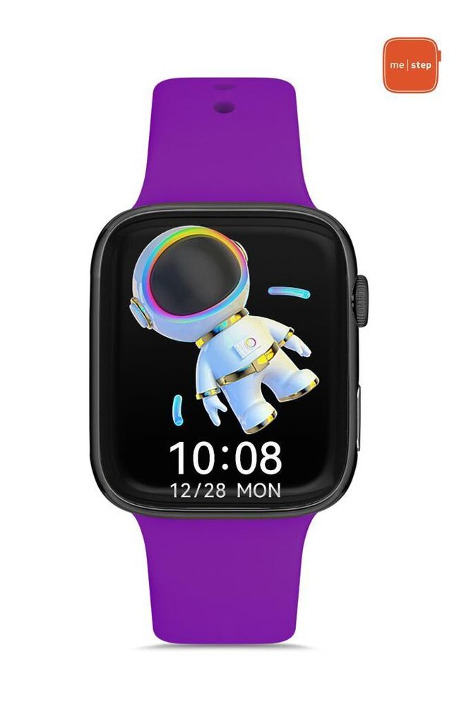 ME STEP Watch 8 Plus Purple Smart Watch