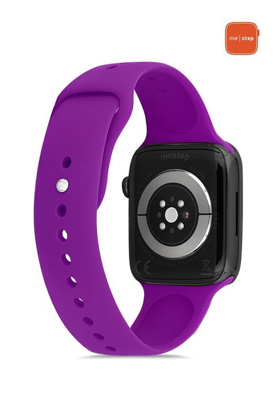 ME STEP Watch 8 Plus Purple Smart Watch - Thumbnail